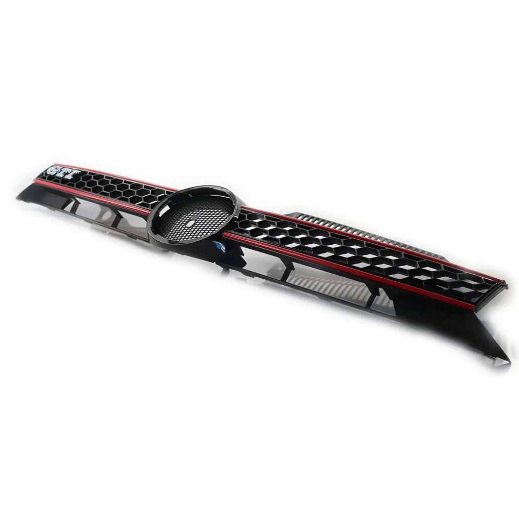 VW Golf 6 MK6 Honeycomb Frontgrill Schwarz Hochglanz