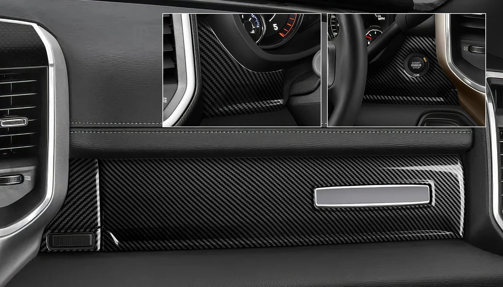 Dodge RAM 1500 2500 3500 – Innenraum Dekor-Set Carbon-Optik Schwarz