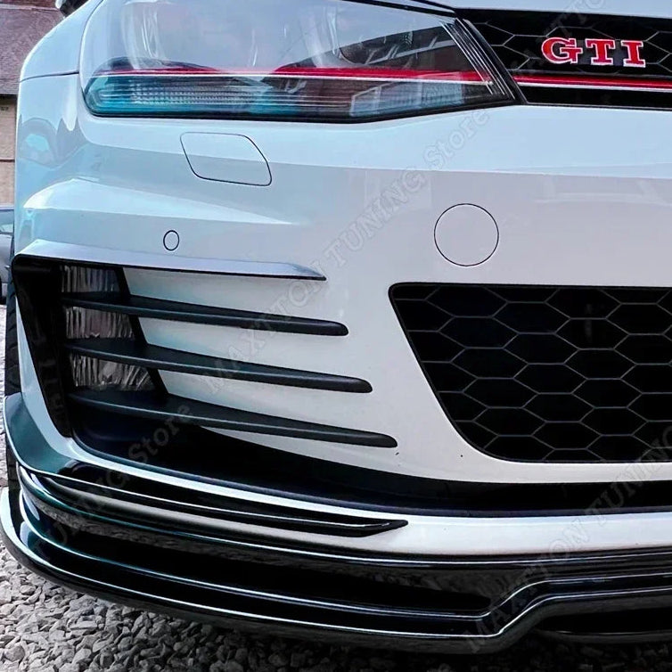 Nebelscheinwerfer Cover Splitter VW Golf MK7 GTI GTD
