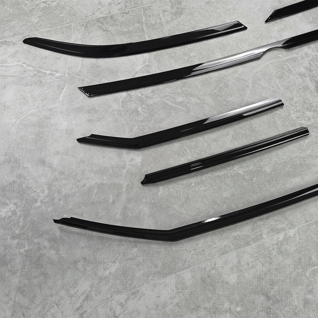 VW Passat B8.5 Facelift Frontgrillleisten Set Hochglanz Schwarz