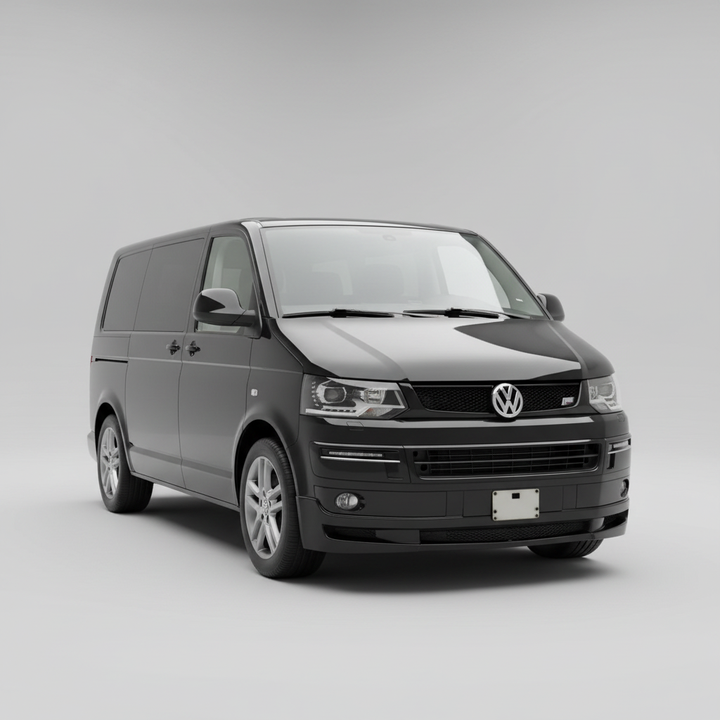 VW T5 T5.1 Frontgrill  Hochglanz Schwarz Blackstyle