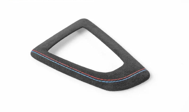 BMW Schaltknauf Zierblende & Schaltpanel Cover Alcantara F-Serie