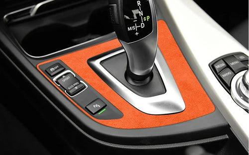 BMW F30 F34 F36 Schaltpanel Folie Abdeckung Top Alcantara Optik