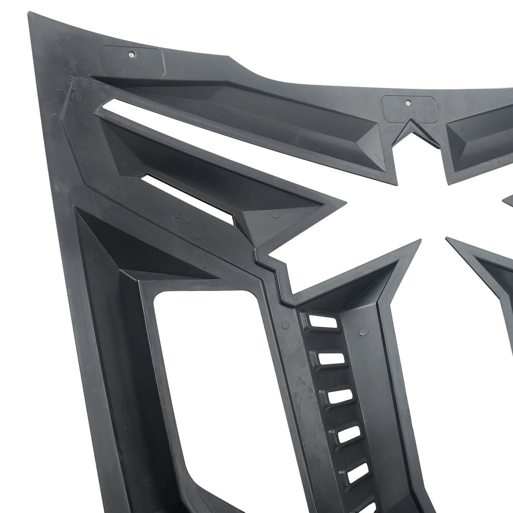 Ford Mustang – Heckscheiben Louver Hochglanz Schwarz (Black Mamba Style)