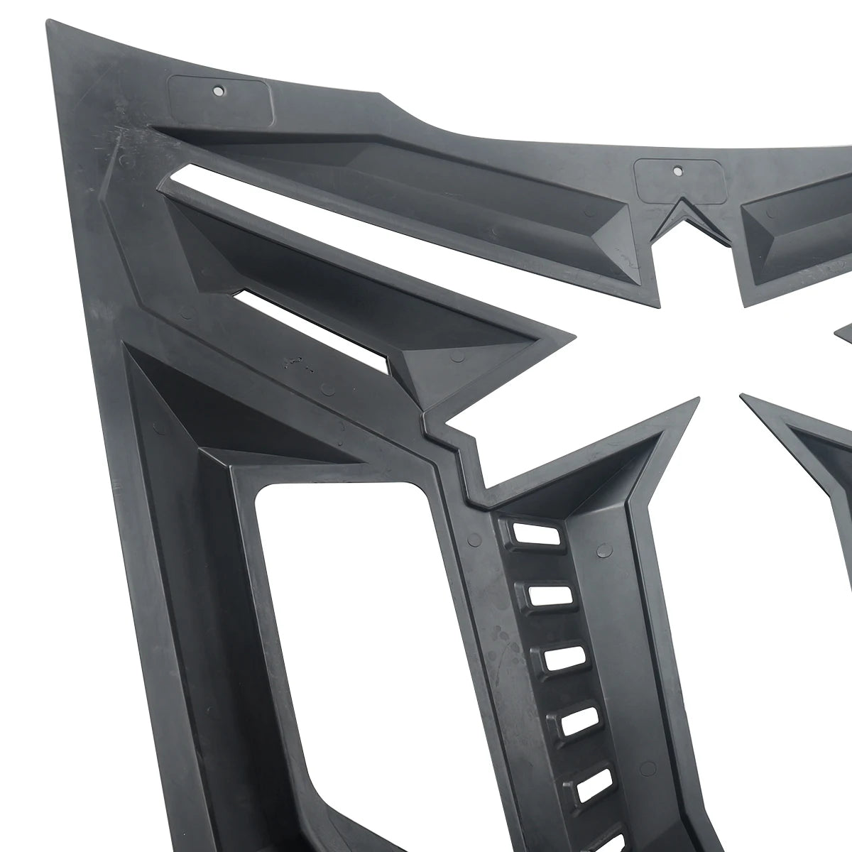 Ford Mustang – Heckscheiben Louver Hochglanz Schwarz (Black Mamba Style)