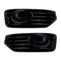 VW Transporter T5 T5.1 Sportline Nebelscheinwerfer Blenden Schwarz Hochglanz