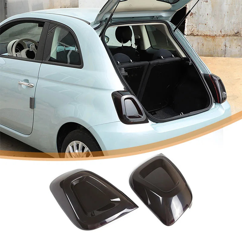 Fiat 500 Rücklicht Abdeckungen Dark Lights