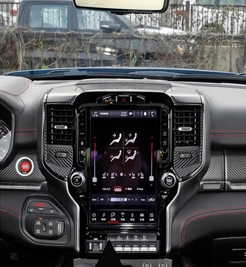 Dodge RAM 1500 – Mittelkonsole Klimaanlage Blende Carbon Optik