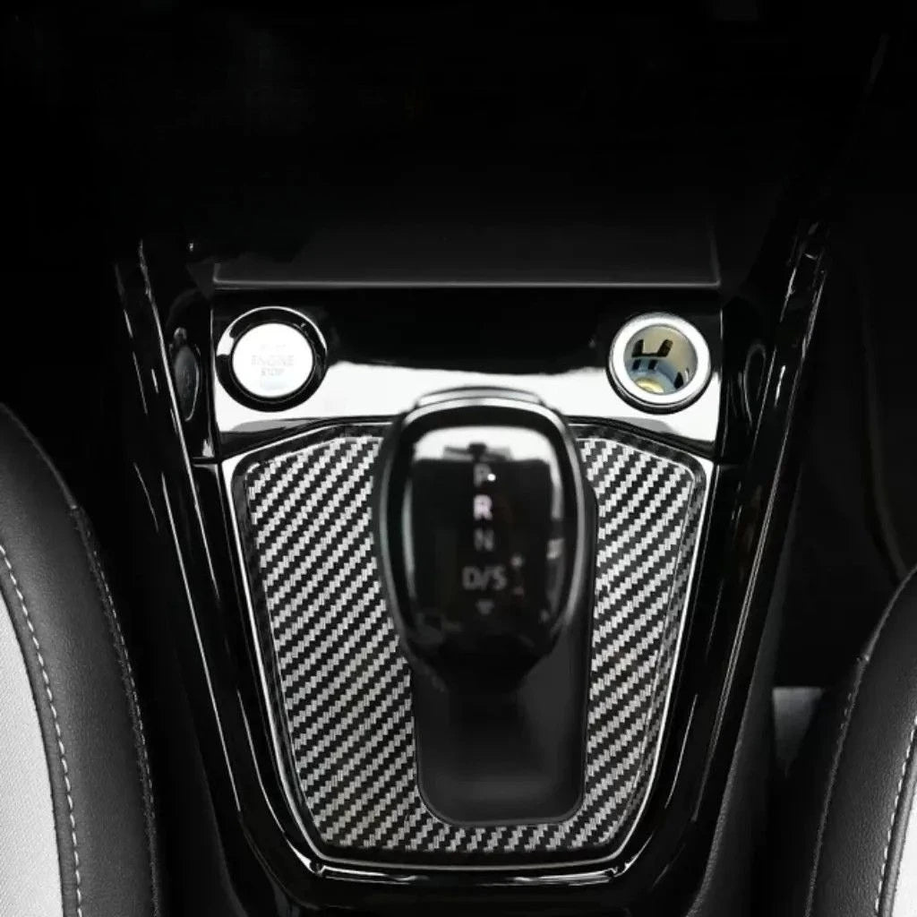 VW T-Cross Abdeckung Schaltkulisse Carbon Optik Hochglanz Schwarz