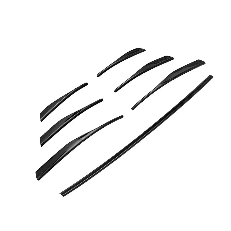 VW Golf 8 TSI TDI Frontgrill Cover Leisten Hochglanz Schwarz
