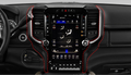 Dodge RAM 1500 2500 3500 – Navigations-Screen Seitenblende Carbon-Optik