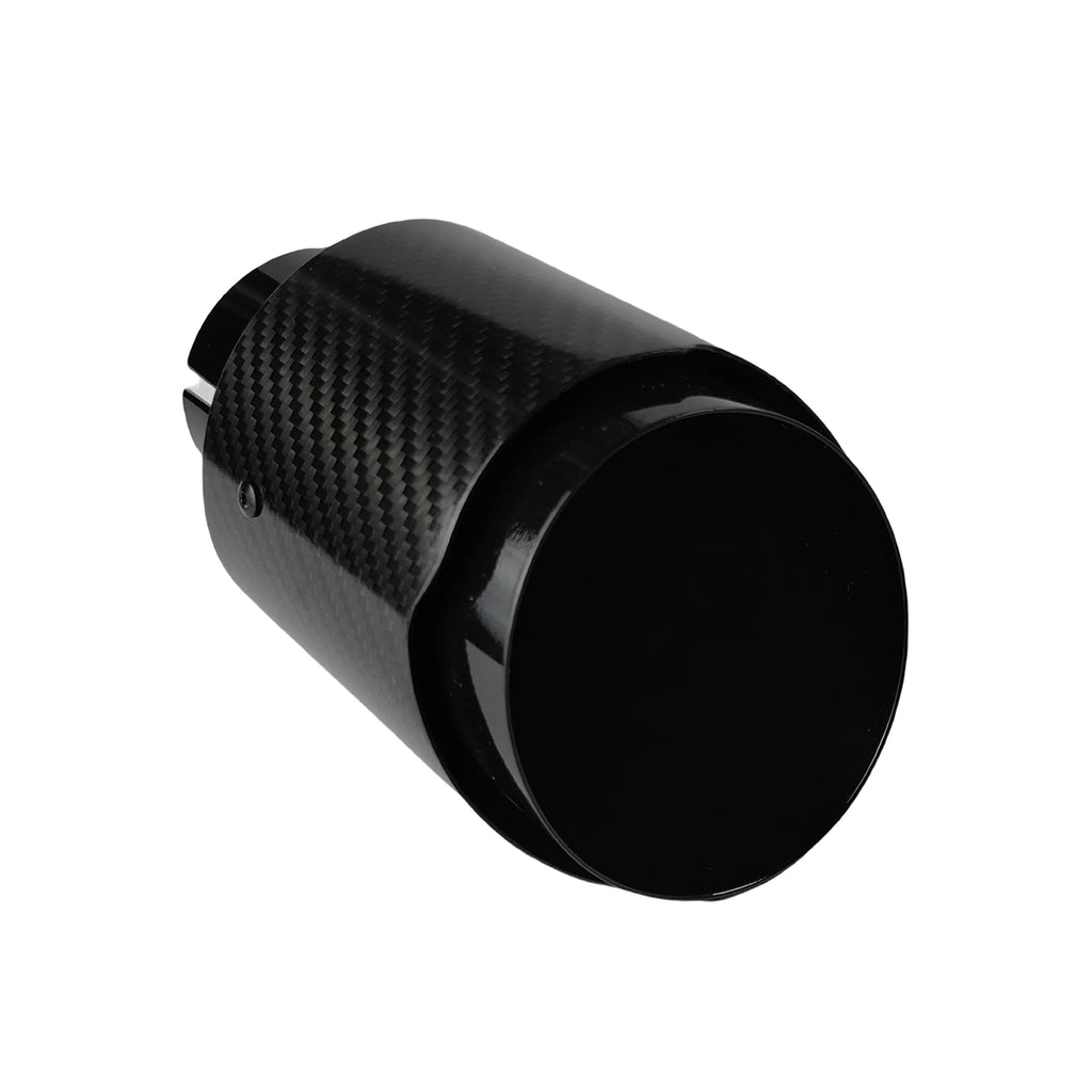 Universal Auspuff Endrohr Carbon-Optik Edelstahl
