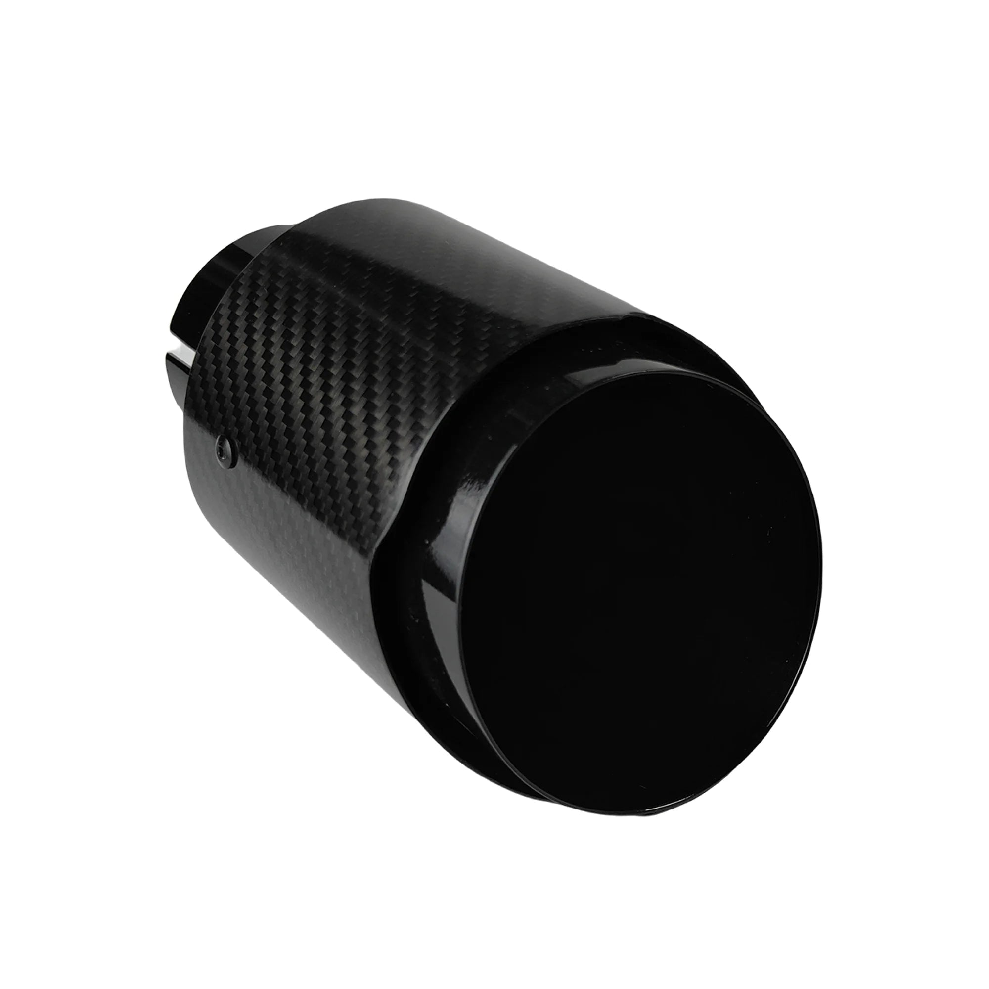 Universal Auspuff Endrohr Carbon-Optik Edelstahl
