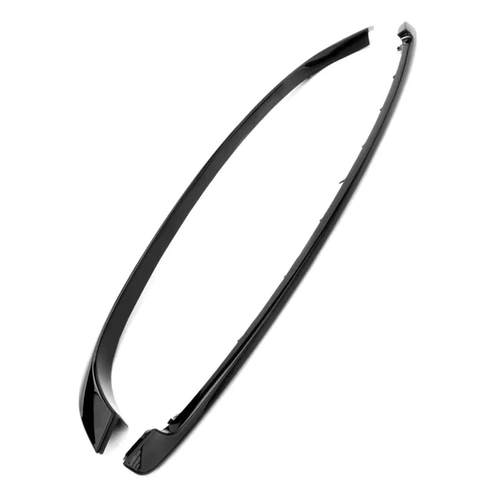 MINI Frontstoßstangen Zierleisten Set Hochglanz Schwarz R55 R56 R57 R58 R59