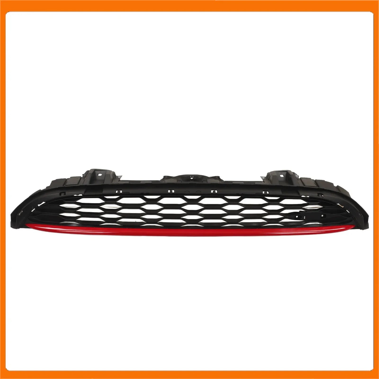 MINI JCW Frontstoßstangen Kühlergrill Matt Schwarz Rot F55 F56 F57