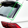 VW Tiguan MK2 R-Line Heckscheiben Seitenspoiler Schwarz

