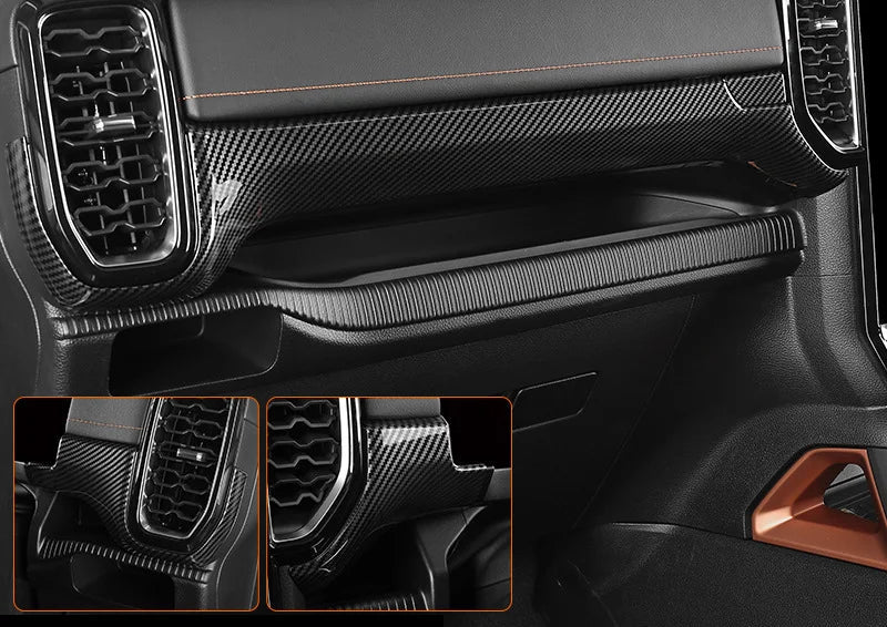 Ford Ranger Wildtrak T9 – Innenraum Zierblenden Carbon-Optik
