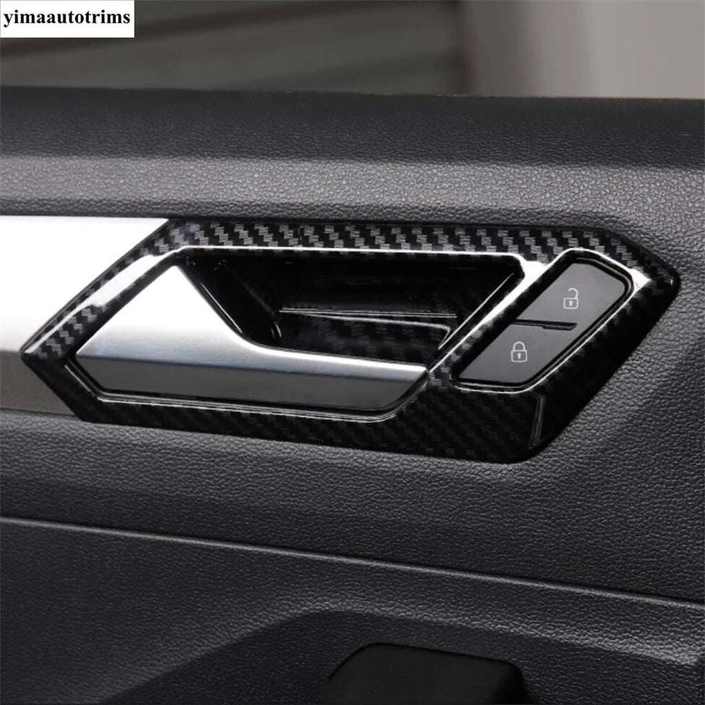 Türgriff Mulden Abdeckungen Carbon Optik für VW T-Roc 2018–2025
