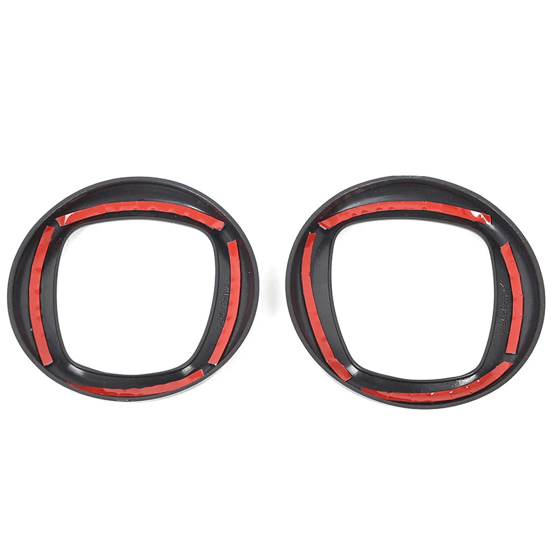 Fiat 500 & Abarth 595 695 Logo Dekorationsring vorne & hinten – ABS