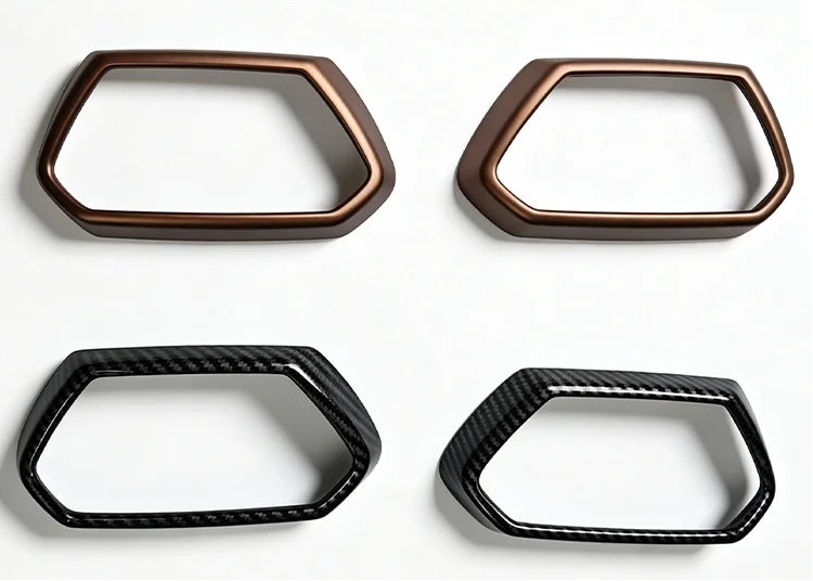 Seat Leon / Cupra – Seitenlüftung Zierblende Carbon / Kupfer
