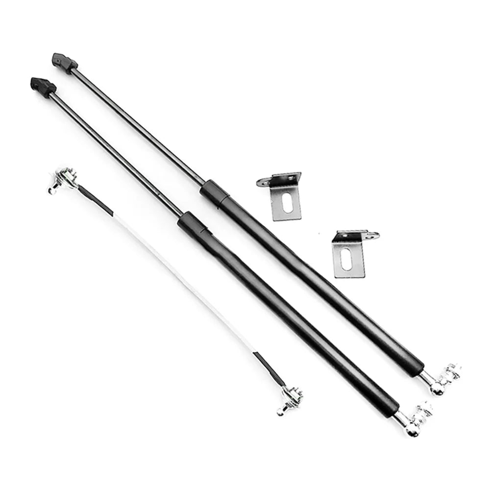 VW Polo – Motorhaubenlift Gasdruckdämpfer Carbon Optik Multicolor