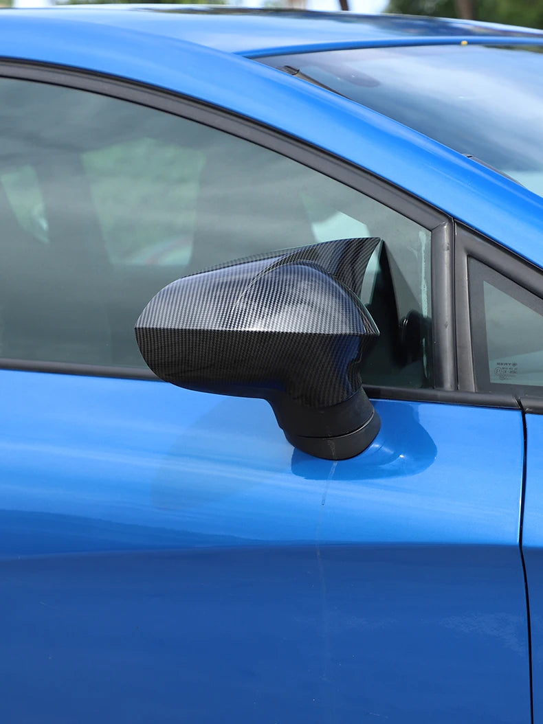 Seat Leon 1P MK2 Außenspiegel-Abdeckung  Carbon-Optik & Schwarz