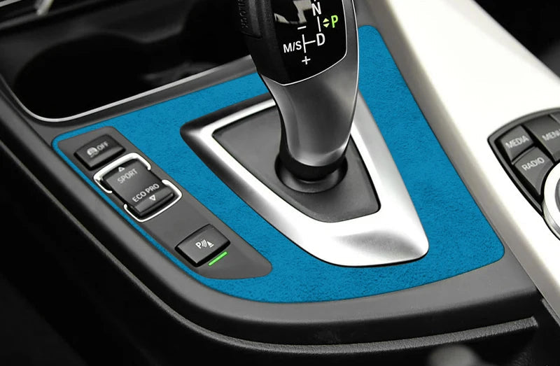 BMW F30 F34 F36 Schaltpanel Folie Abdeckung Top Alcantara Optik