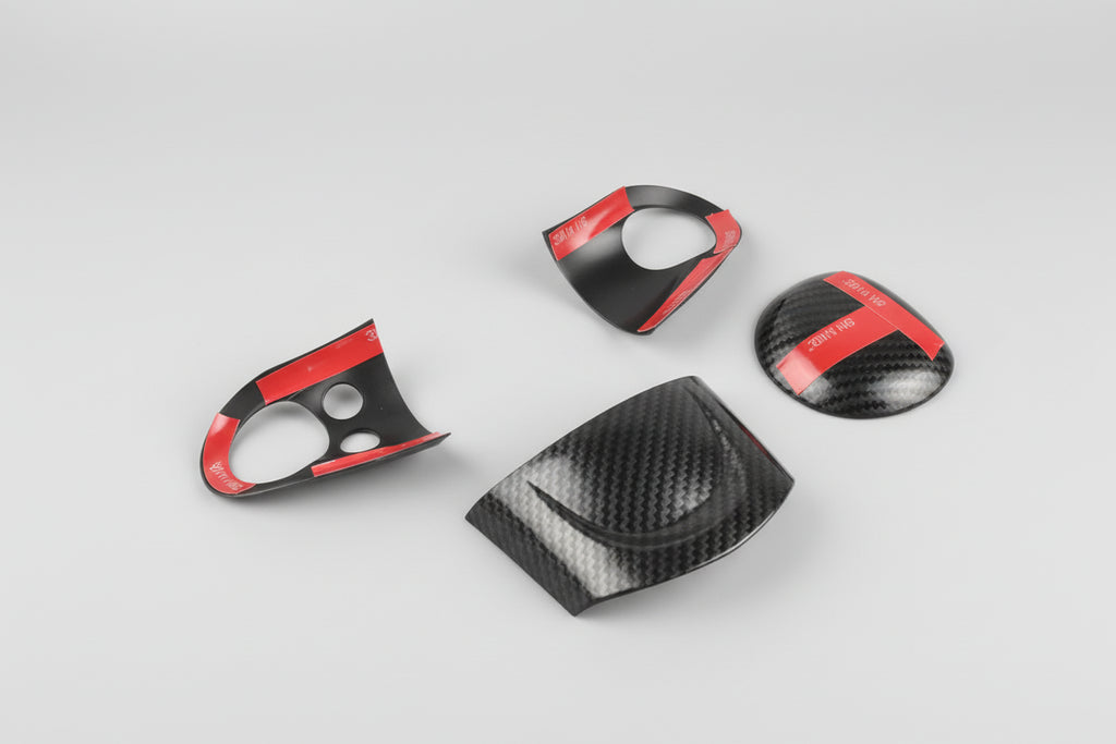 MINI Cooper Lenkrad Panel Abdeckung 3er-Set – Union Jack & Farbvarianten | R55 R56 R57 R58 R59 R60 R61