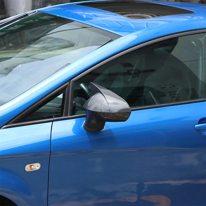 Seat Leon 1P MK2 Außenspiegel-Abdeckung  Carbon-Optik & Schwarz