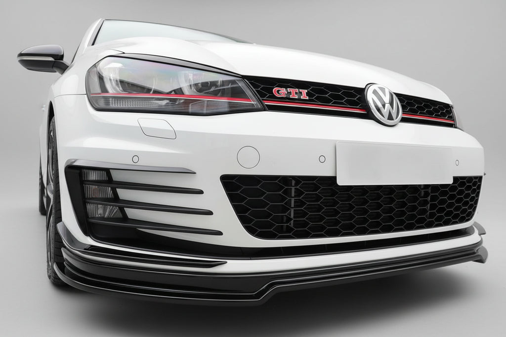 Nebelscheinwerfer Cover Splitter VW Golf MK7 GTI GTD