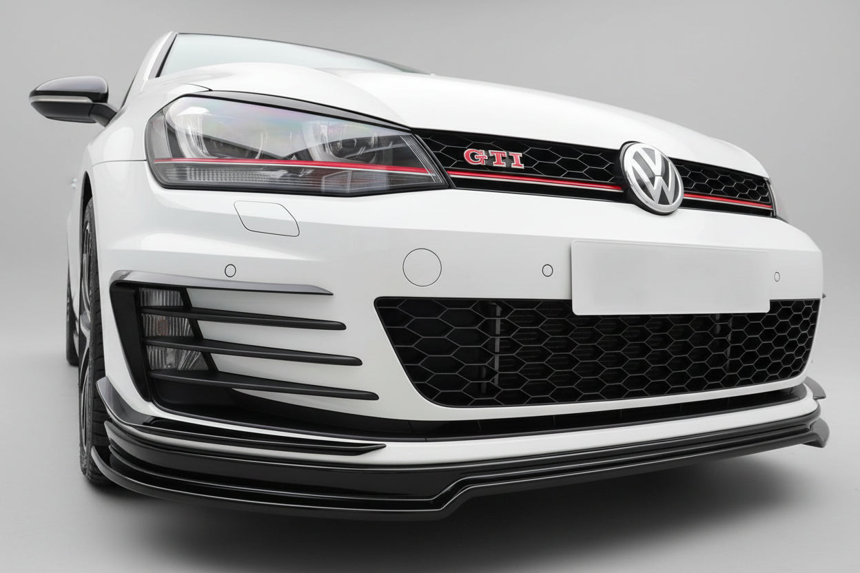 Nebelscheinwerfer Cover Splitter VW Golf MK7 GTI GTD