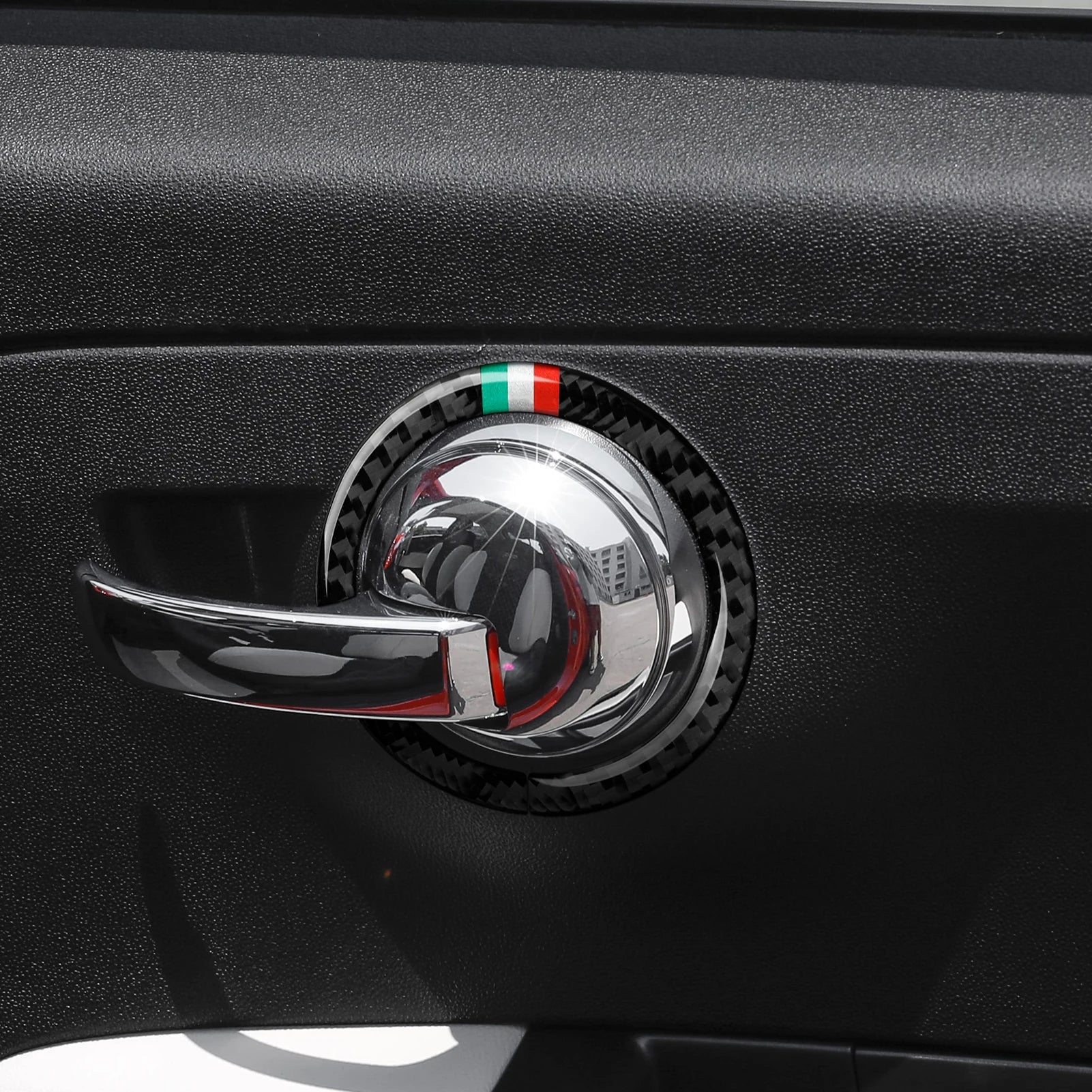 Fiat 500 Abarth 595 695 Innenraum Carbon Look Cover Set