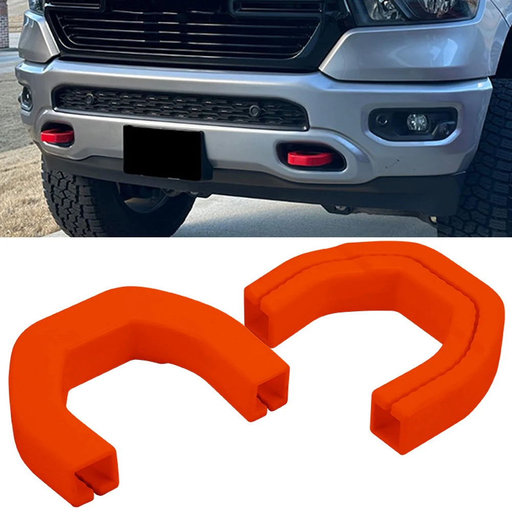 Dodge RAM 1500  Abschlepphaken Abdeckungen Silikon Rot, Weiß & Blau