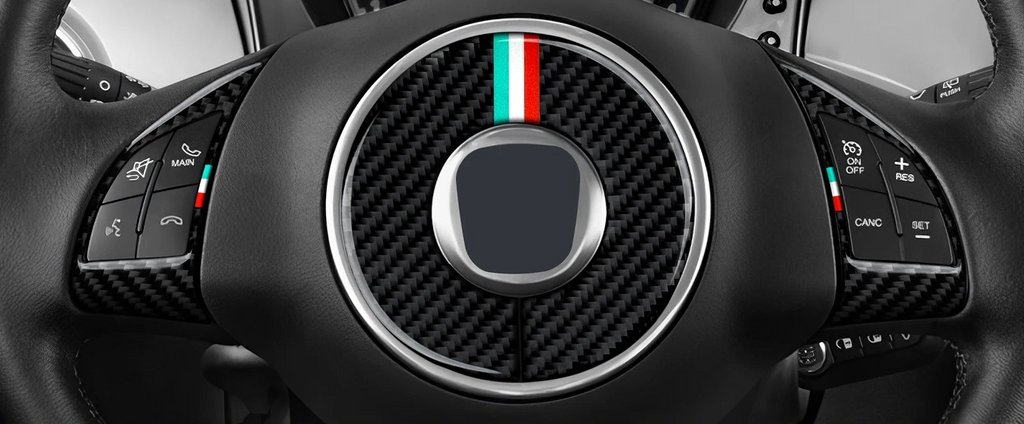 Fiat 500 Abarth 595 695 Innenraum Carbon Look Cover Set