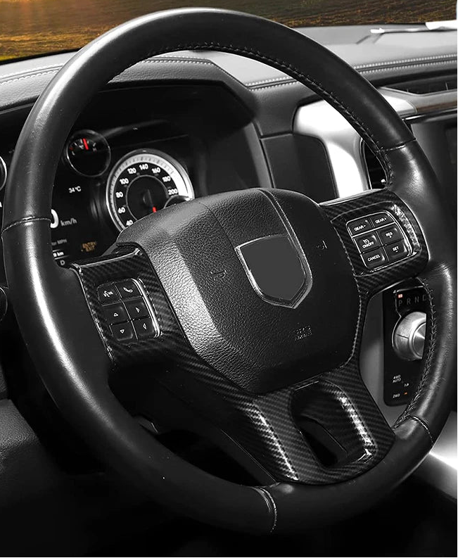 Dodge RAM 1500 2500 3500 – Lenkrad Zierblende Carbon Optik