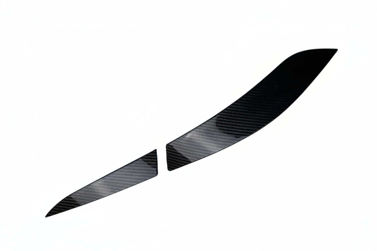 VW Golf 6 MK6 GTI R Rückleuchten Cover  Schwarz Carbon