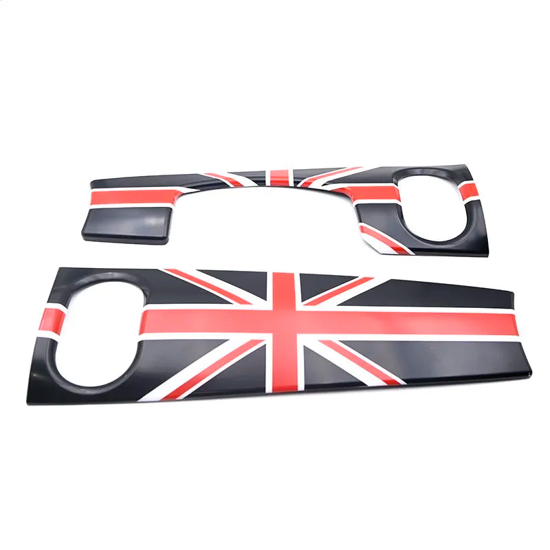 MINI Cooper Dashboard Trim Abdeckung 2er-Set – Union Jack & Farbvarianten | F55 F56 F57 (2022 LCI)