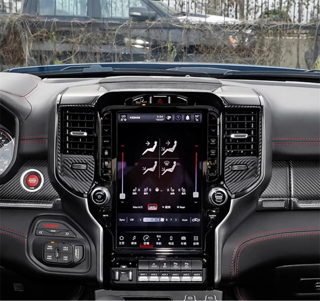 Dodge RAM 1500 – Mittelkonsole Klimaanlage Blende Carbon Optik