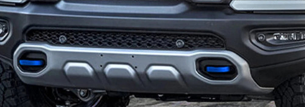 Dodge RAM 1500  Abschlepphaken Abdeckungen Silikon Rot, Weiß & Blau