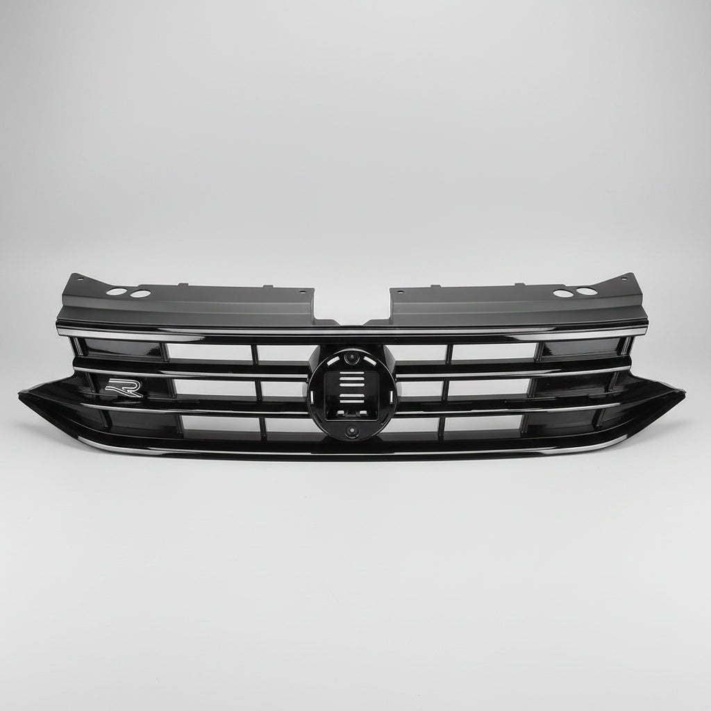VW Tiguan FL Frontgrill R-Line Style Hochglanz Schwarz
