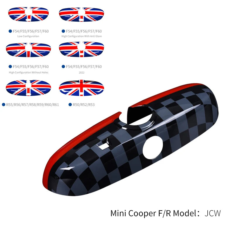 MINI Cooper Innenspiegel-Abdeckung – Farbvarianten | F & R Serie