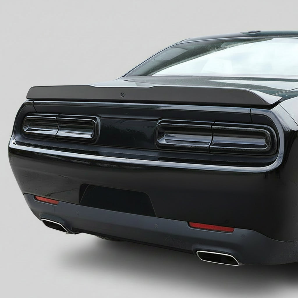 Dodge Challenger – Rückleuchten Abdeckungen Smoky Black