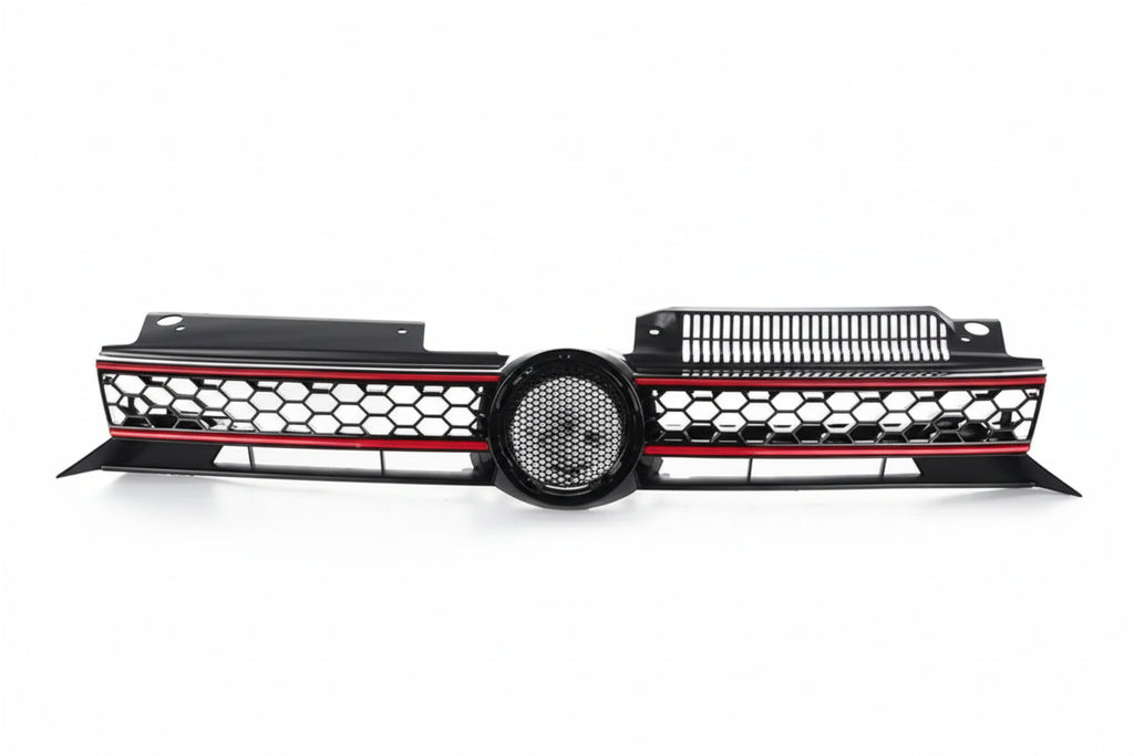 VW Golf 6 GTI Frontgrill mit roten Streifen