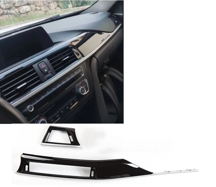 BMW 3er & 4er Armaturenbrett Verkleidung Schwarz Carbon Set
