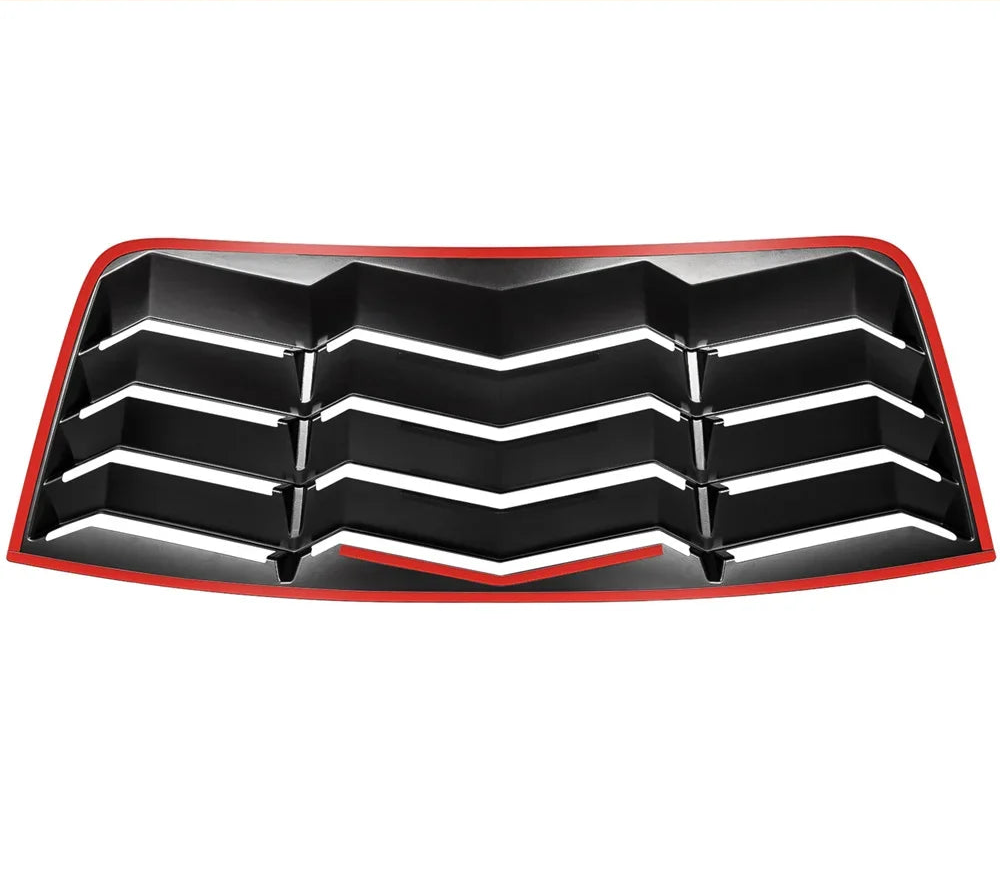 Dodge Challenger – Heck & Seiten Louvers GT Style Matt Schwarz