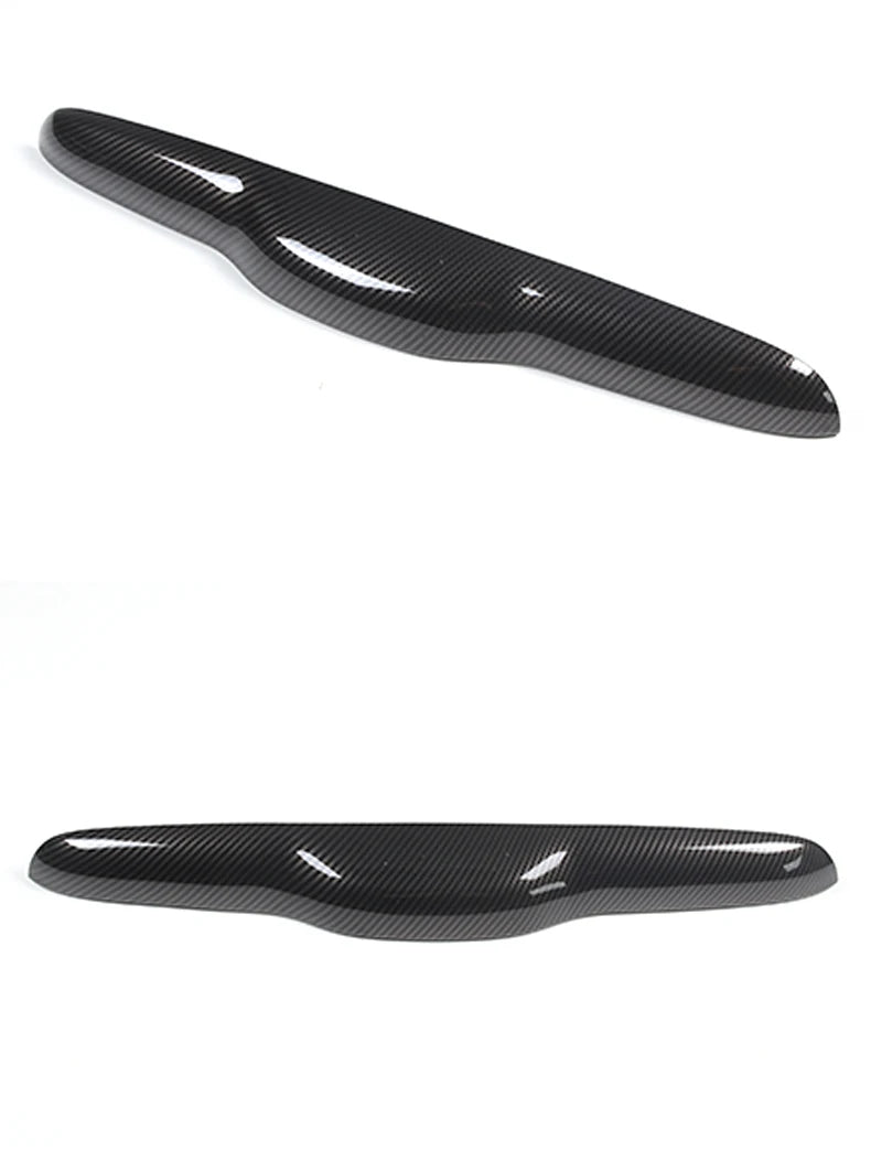 Fiat 500 Zierleisten Set – Emblem, Seitenstreifen & Heckklappe ABS 2010–2023