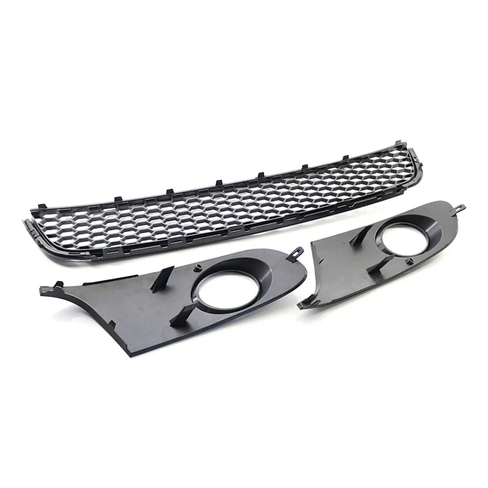 VW Golf 6 MK6 Honeycomb Frontgrill Schwarz Unten