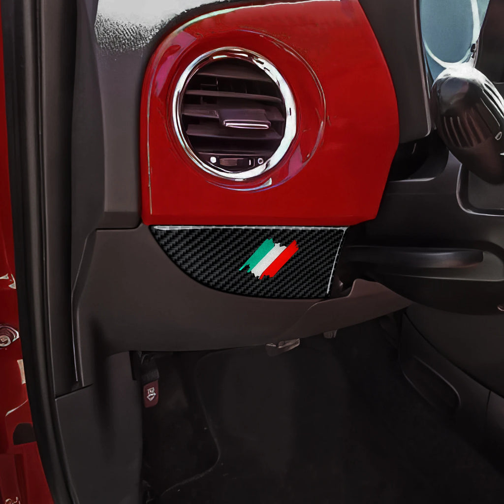 Fiat 500 Abarth 595 695 Innenraum Carbon Look Cover Set