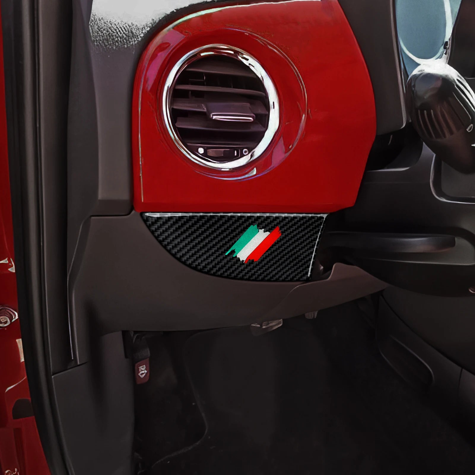 Fiat 500 Abarth 595 695 Innenraum Carbon Look Cover Set