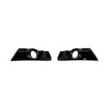 Enjoliveurs de phares antibrouillard pour Ford Mustang Noir brillant